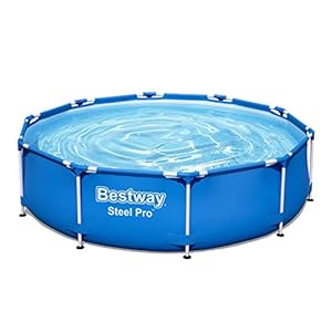 Bestway Steel Pro Frame Pool zonder pomp Ø 305 x 76 cm, blauw, rond