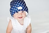 Hush Baby Hat with Softsound Technology and Medical Grade Sound Absorbing Foam, Pink Petal, Dark Blue, Medium