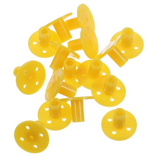 ibasenice Strong Plastic Flange 5mm DIY Model Coupling Fixed Flanges Industrial Decorative Fittings