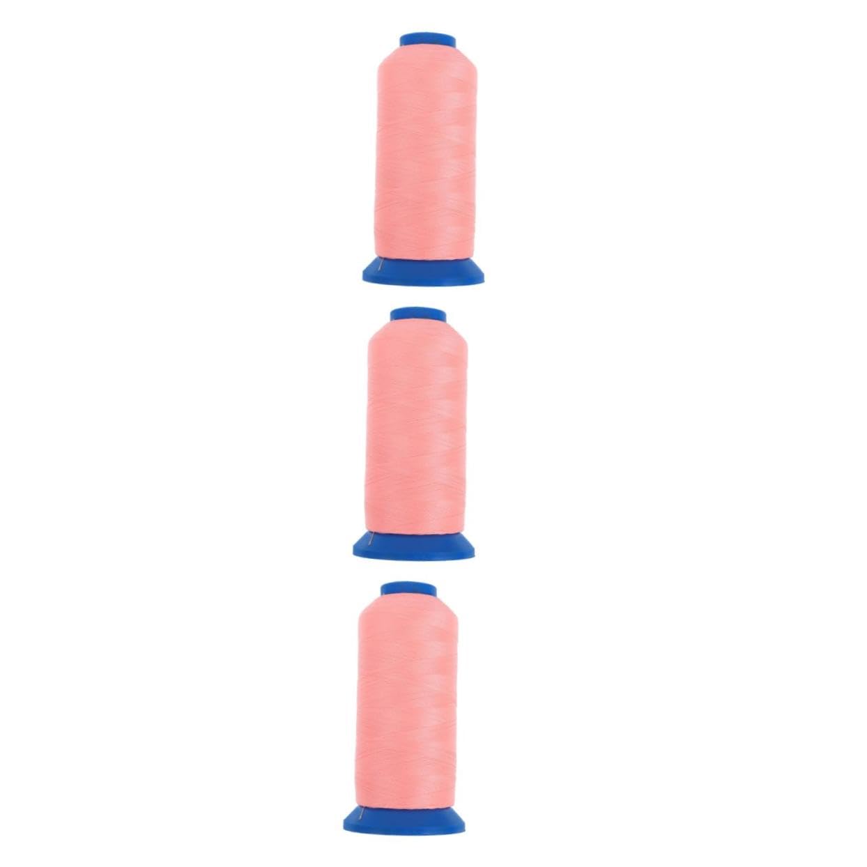 jojofuny 3 Piezas 3000 Luz De Noche Hilo De Coser Hilado De Brillo Hilo De Bordar Luminoso Máquina De Coser Hilo Para Maquina De Coser Tejer Hilos De Coser Hilo Brillante De 3000 Yardas