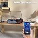 Vinyl Record Player Turntable with Built-in Bluetooth Receiver & 2 Stereo Speakers, 3 Speed 3 Size Portable Retro Record Player for Entertainment and Home Decoration