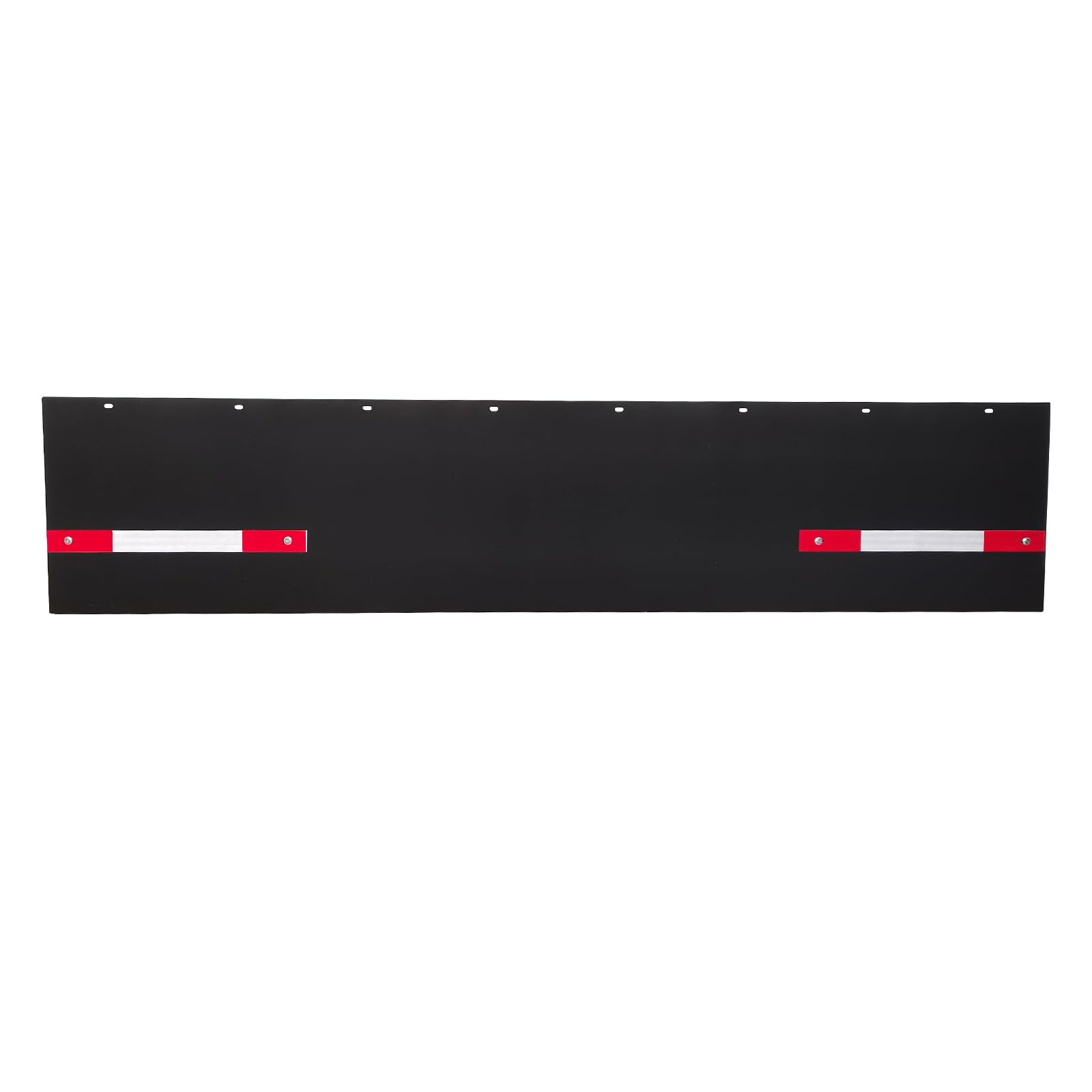 Photo 1 of 94" x 20" Splash Rock Tow Guard Mud Flap with Aluminum Reflectors for Motorhomes RVs Towing Semi Trucks Trailers, Black, Full Width