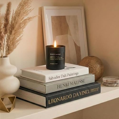 Elegant Linen Decorative Book Set
