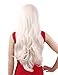 Tripal Hairs Platinum Blonde Wig Heat Resistant Synthetic Lace Front Wigs Natural Wavy 60# Color 24 Inches