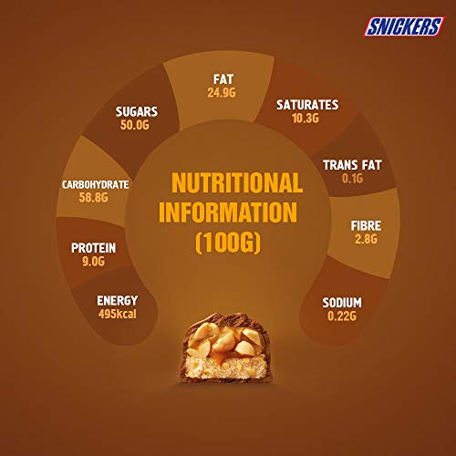 Image of Snickers Duos Chocolate Bar, 80 g