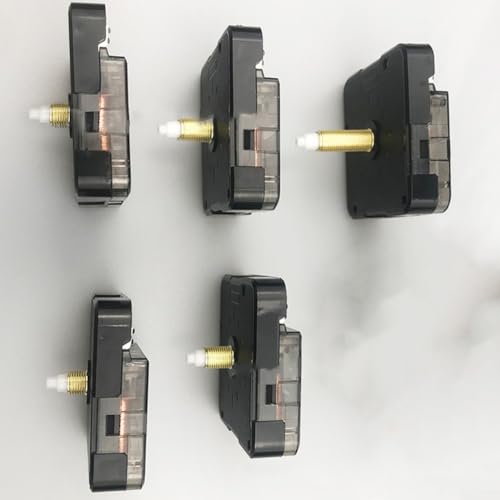 Horloge murale à monter soi-même avec fonction de balayage silencieux et guide d'installation facile (B)