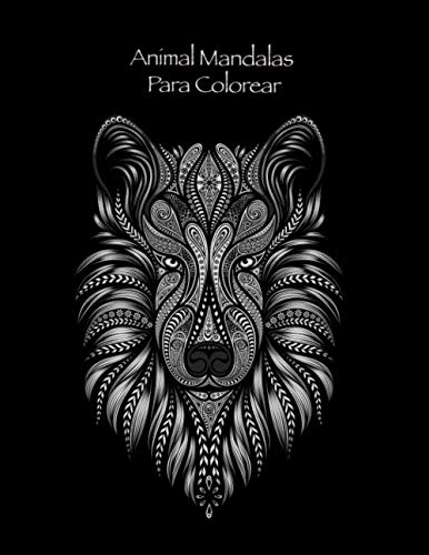 Animal Mandalas Para Colorear: Dibujos para colorear para los adultos con conejos, peces, liebres y otros muchos (Spanish Edition)