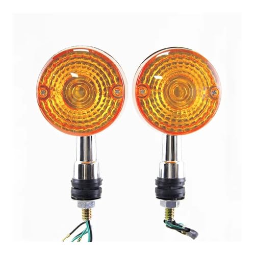 Intermitentes moto Suzuki GN125 con pilotos de alta visibilidad 12V 2 unidades