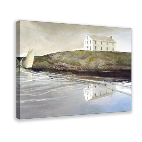 Toile Andrew Wyeth Goodbye cadre de qualité salon moderne