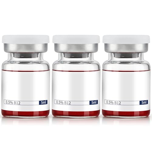 B12 Solution 5mL 3 Pack - Daily Nutrient Support for Energy & Vitality Balanced Formula with Sodium Chloride