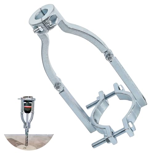 Square Hole Drill Fixed Bracket, Wood Square Drill Bit Adapter, Mortising Drill Attachments Drill Press Accessories for Woodworking Drill Bit Set, Quick Install Disassemble