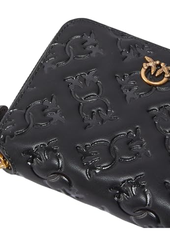 Pinko Wallet, Black/Gold, S, mini wallet4