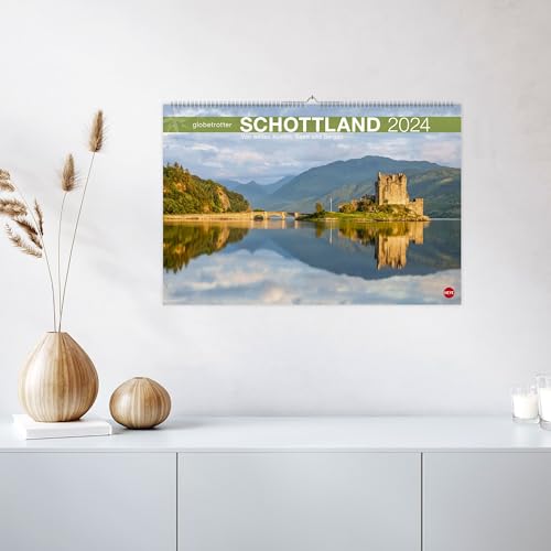 Schottland Globetrotter Kalender 2024: Von wilden Küsten, Seen und Bergen, silver - Image 2