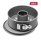 Material: Stahl antihaftbeschichtet. Keramische Antihaftbeschichtung - backofenfest, auslaufsicher, hitzebeständig bis 230°C. Made in Germany