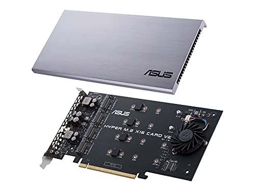 ASUS Hyper M.2 x16 Gen 4 (PCIe 4.0/3.0) - hasta Cuatro