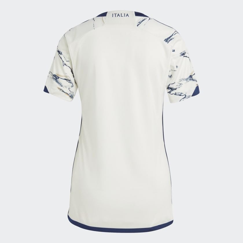 ADIDAS Women's Italy 23 Away Jersey, Off White, Large