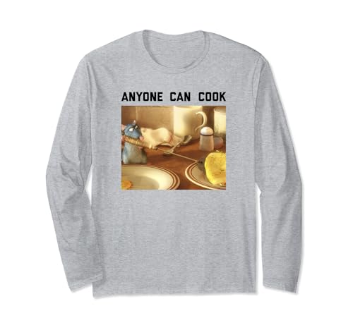 T-shirt Ratatouille à manches longues pour éviter les vêtements thématiques rêches