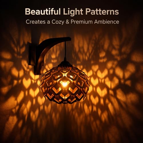 Image of wall lamp for Home decore Cafe decore Hotel Decoration (Lotus 1S)