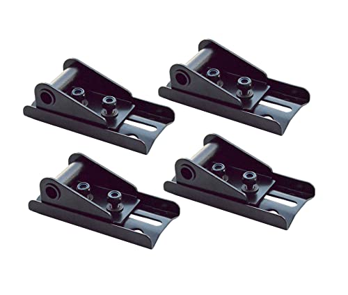 Mega Cargo Control 4 - Pack Whiting Door Top Roller Fixture Slide Hinge Plate for Overhead Roll Up Door Truck Box Truck Door, Industrial Door | Repair Kit/Replacement Roll up Door Part