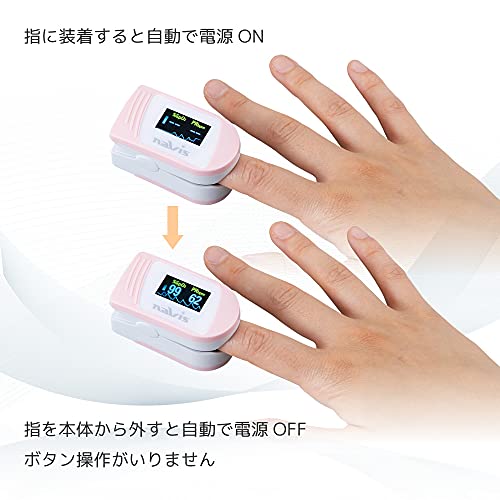 アズワン パルスオキシメーター NE-P ピンク の商品画像 4