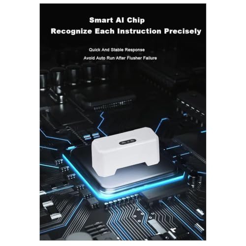 Sensor de descarga automática manos libres con batería recargable de 1800 mAh 7