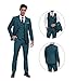 Men Suit Wedding Suits Set Slim Fit Groomsmen Prom Tuxedo Green Business Formal Casual Groom Suit Jacket Blazer Pants for Men