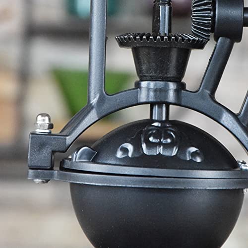 FGHJQ Handbetriebene Bohnenmühle im Retro-Stil, mit Riesenrad, manuelle Kaffeemühle, Kaffeemühle, Gewürzmühle, Kaffee… – Bild 7