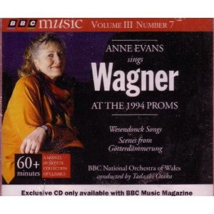 Anne Evans Sings Wagner at the 1994 Proms [Audio CD]