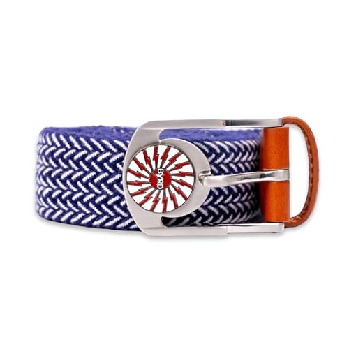 The Braided Byrd Golf Belt - Holds 2 Tees, Ball Marker & Divot Tool. Fashionable & Functional Can Be Worn On & Off The Course