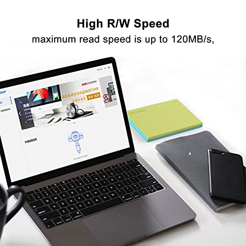 Image of Hikvision T30 Portable HDD 1TB, Hard Disk Drive, Ultra Slim, Mobile External Storage up to 120 M /s USB 3.0, Compatible for Desktop Mobile Phone Laptop (1TB)