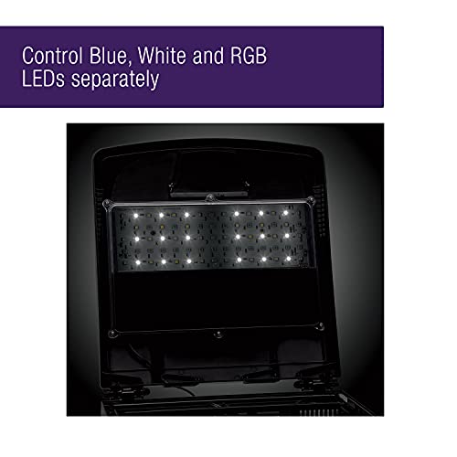 Image of Coralife BioCube, Aquarium Kit, Nano Tank, Customizable LED Lighting, for Saltwater and Freshwater Environments, 16 Gallons