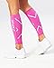 2XU Compression Calf Guards, Hot Pink/Hot Pink, Small