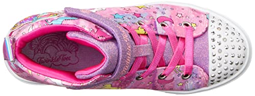 Skechers Kids Twinkle Toes Twinkle Sparks - Unicorn Dayd Sneaker, Pink/Multi, 11 Little Kid #TOP4