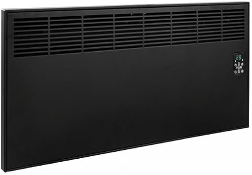 Ivigo Electric Panel Convector Heater Digital 2500 Watt Matte Black EPK4590E25S