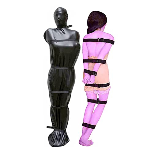 Camisole de force style sac de couchage érotique pour soumission totale BDSM