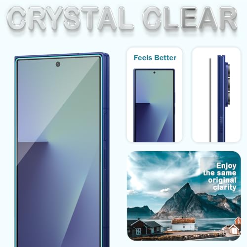 Image of ArmourPro Borderless Gorilla Tempered Glass for Samsung Galaxy Z Fold 7 (8.0 Inch) Case Friendly Full Screen Coverage with Installation Kit | Crystal Clear, Pack of 1