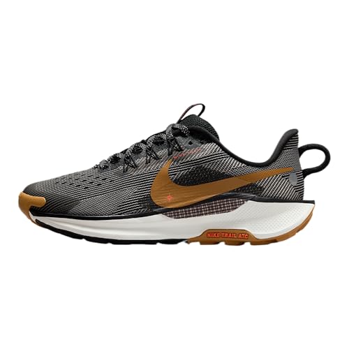 Nike Pegasus Trail 5 Big Kids' Running Shoes (Black/Fir/College Grey/Desert Ochre) - Main Image