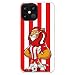 Produktbild Handyhülle für Apple iPhone 12 Pro Max von U.D Almeria Rozam Streifen, Rot-Weiß, offizielles Produkt, Fußball-Handyhülle, flexibles Silikon-Gel