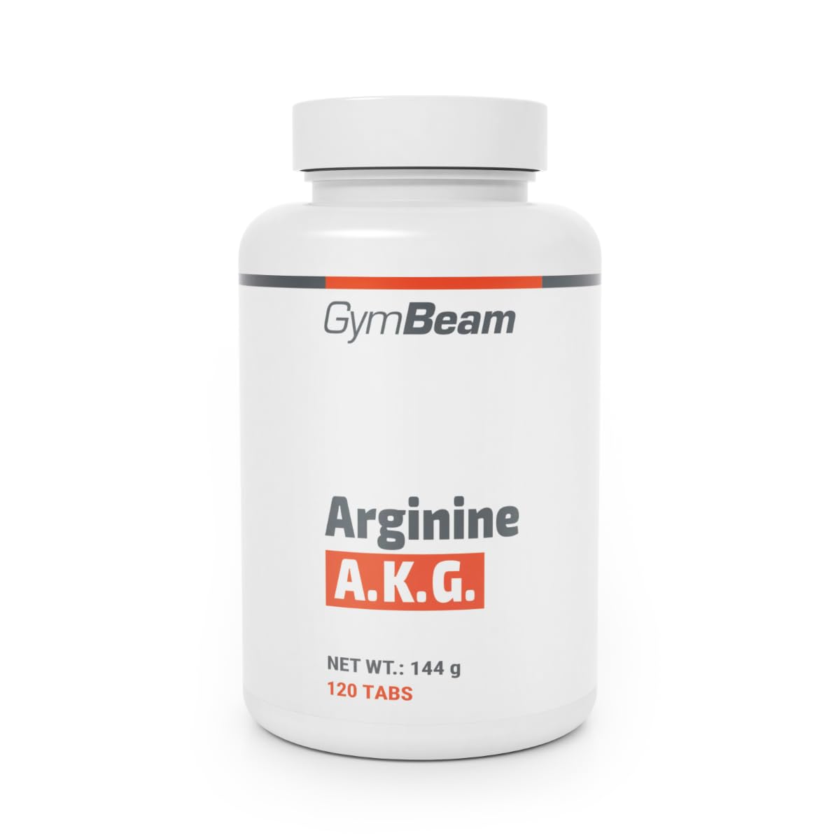 GymBeam Arginina AKG, 3000 mg L-​arginina alfa-​chetoglutarato, Amminoacidi Essenziali, Forma Efficace di L-​Arginina, Promuove l'Approvvigionamento di Nutrienti ai Muscoli (120 tabs)