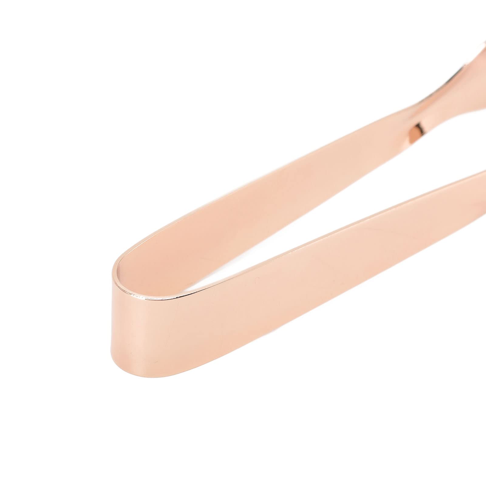 Stainless Steel Ice Tongs Prevents Slipping for Kitchen (Copper Plated)