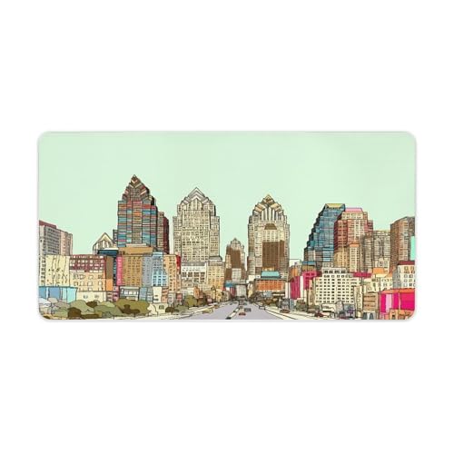 Mouse Pad FekiLoot de Caucho con Base Antideslizante 30x60 cm miniatura 1
