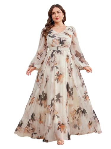 Image of TOLEEN Women's Plus Size Sequin Dress Luxurious Style Formal Cocktail Evening Party Maxi Dresses