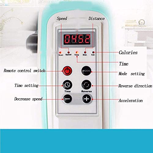 Elektrische hometrainer, draagbare fitness-hometrainer, knie- en beentraining trapmachine Verstelbare fitness-revalidatieapparatuur voor senioren - Afbeelding 7
