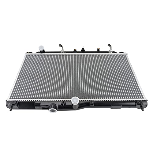 Image of PHILTOP Aluminum Car Replacement Radiator Compatible with 1990-1993 Accord, 1992-1996 Prelude 2.2L CU19