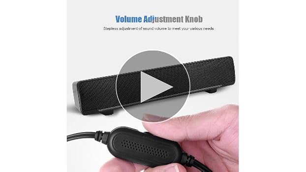 Amazon.com: YaizK Mini Portable USB Wired soundbar Music