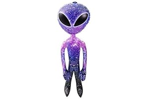 36" Galaxy Space Alien Blow Up Inflatable 3 FEET Small Blow UP...