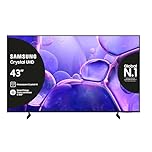 Samsung Crystal UHD 4K Smart TV 43'' UE43U8090FUXZT, Crystal 4K Processor, HDR, Smart Experience, OTS Lite & Adaptive Sound, Metal Stream Design, 2025