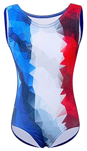 Image of Dancina Girls Gymnastics Tank Top Leotard Dancewear New Designs and Prints Ages 3-12