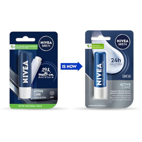 NIVEA MEN Active Care 4.8g Lip Balm - Image 3