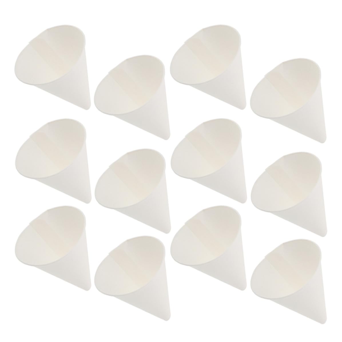 Cabilock 240 Pièces Entonnoir à Huile pour Voiture, Papier, Blanc,